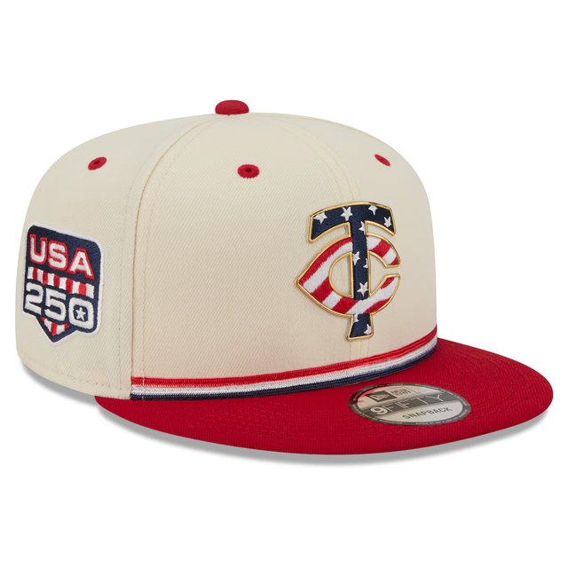 Minnesota Twins 2026 USA 250 Fourth of July 59FIFTY hat