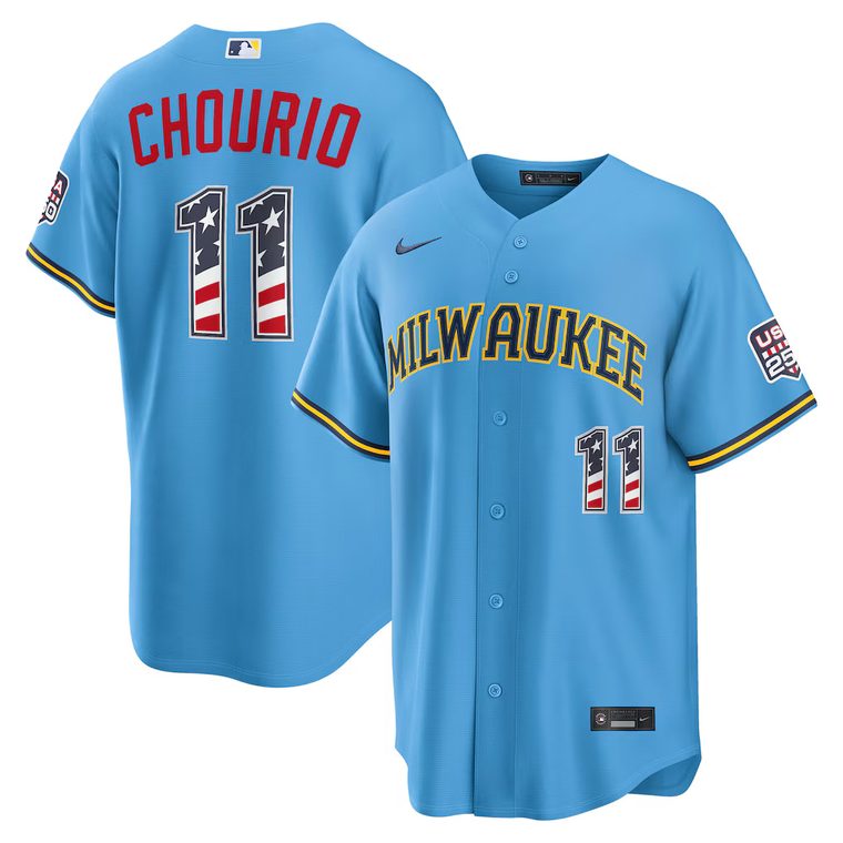 Milwaukee Brewers 2026 Fourth of July jersey