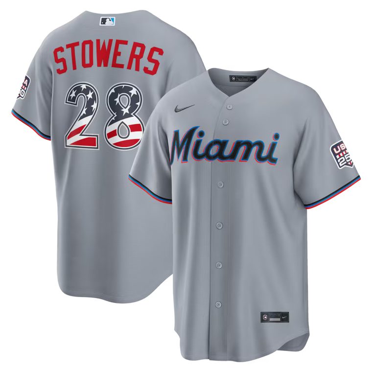 Miami Marlins 2026 Fourth of July jersey